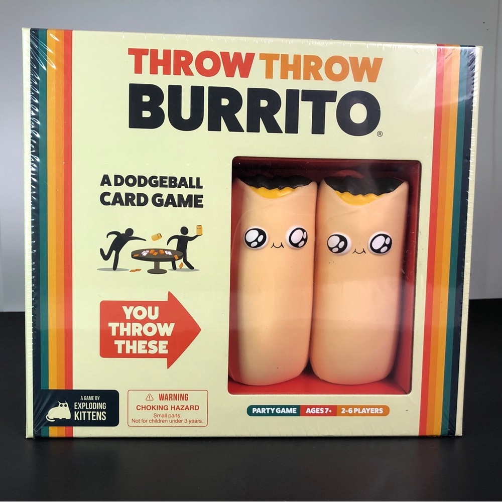 EXPLODING KITTENS Throw Throw Burrito Card Game